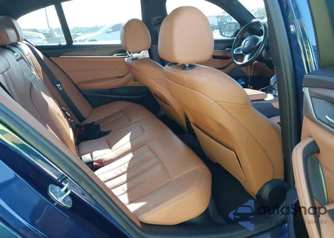 2019 BMW 540 from USA, damaged, VIN WBAJE5C52KWW42453